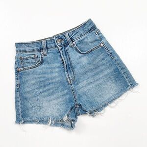 Wild Fable highest rise denim mom shorts